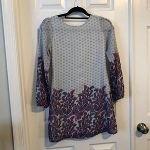 Yumi Long Sleeve Shift Dress